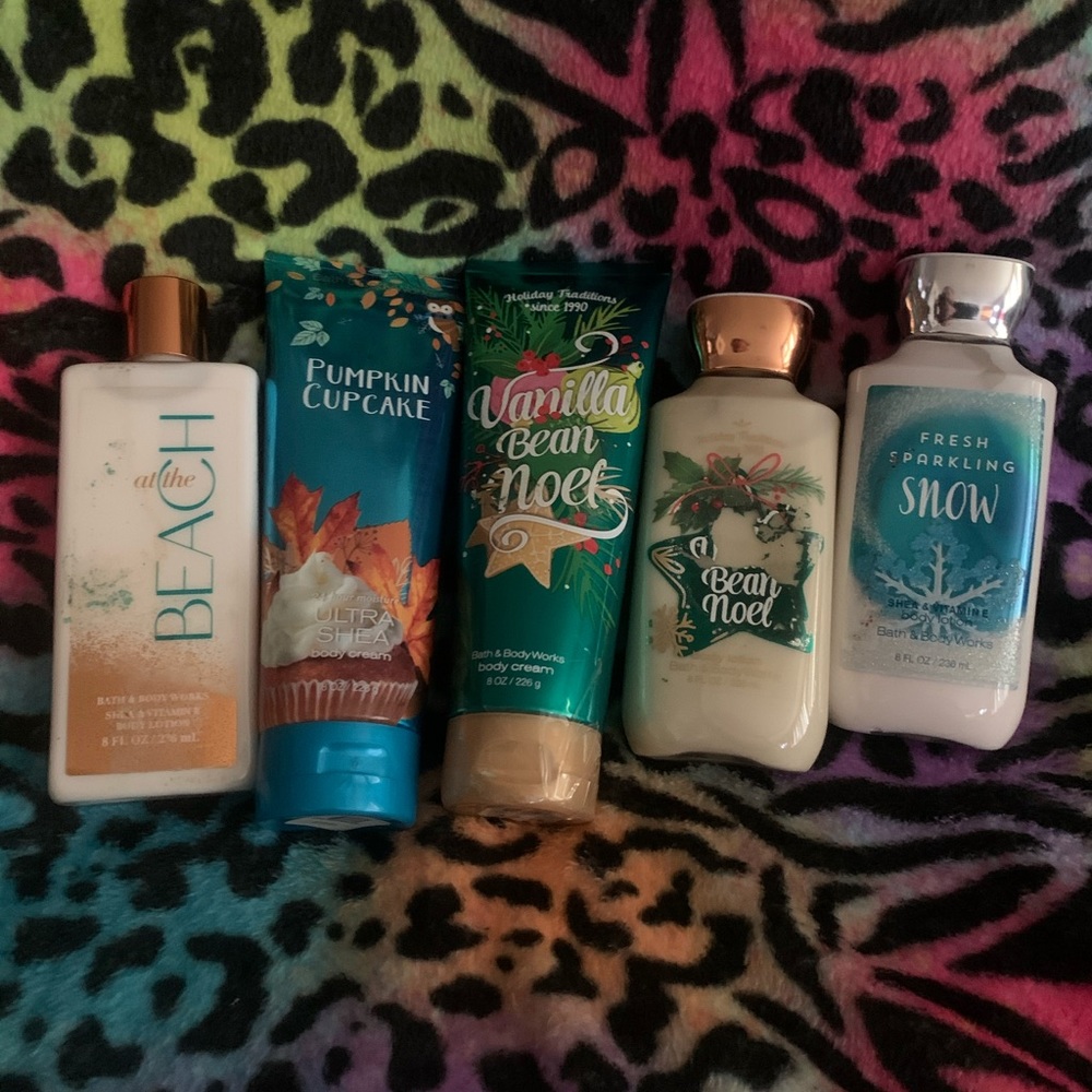Buy this sh!t. Bath and body works variety lotions